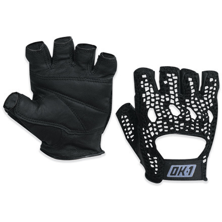 Mesh Backed Lifting Gloves - Black - X Large