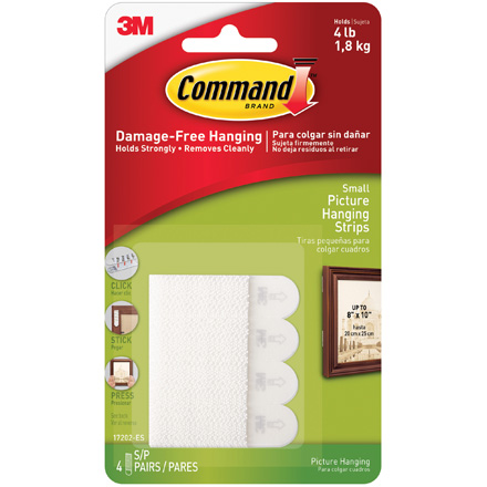 3M<span class='tm'>™</span> 17202 Command<span class='tm'>™</span> Picture Hanging Strips - Small