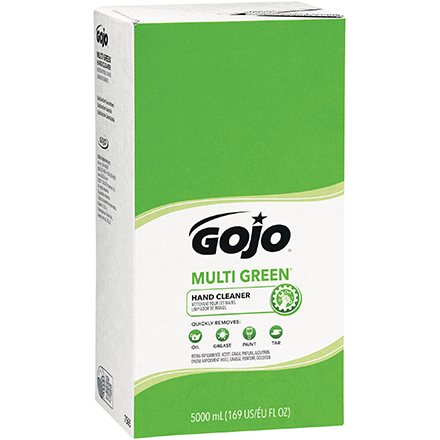 GOJO<span class='afterCapital'><span class='rtm'>®</span></span> Multi-Green<span class='rtm'>®</span> Hand Cleaner Refill Box - 5,000 mL