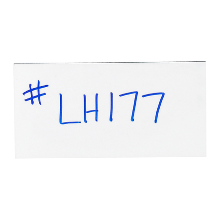 2 x 4" White Warehouse Labels - Magnetic Strips