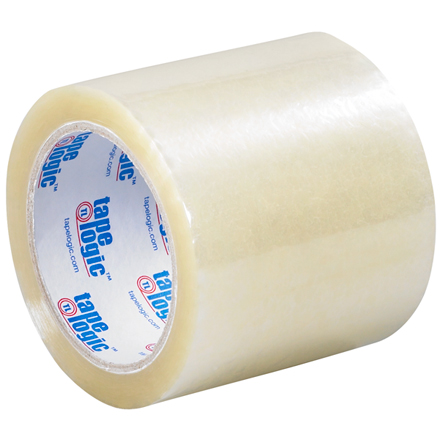 4" x 72 yds. Clear (6 Pack) Tape Logic<span class='rtm'>®</span> 2 Mil Acrylic Tape